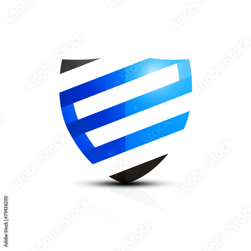 Niebieska ikona e-tarczy