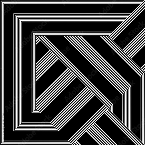 Black And White Pattern Vector