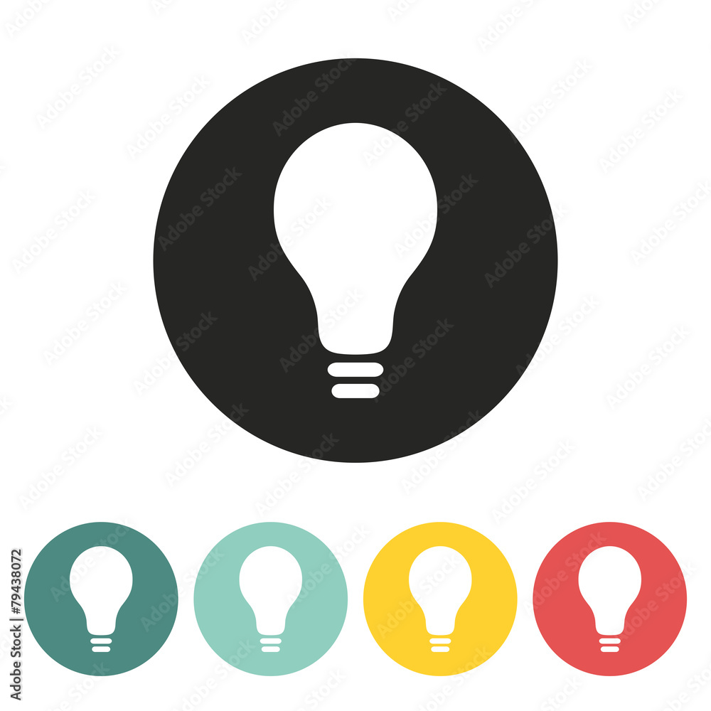 Light icon. Light icon.