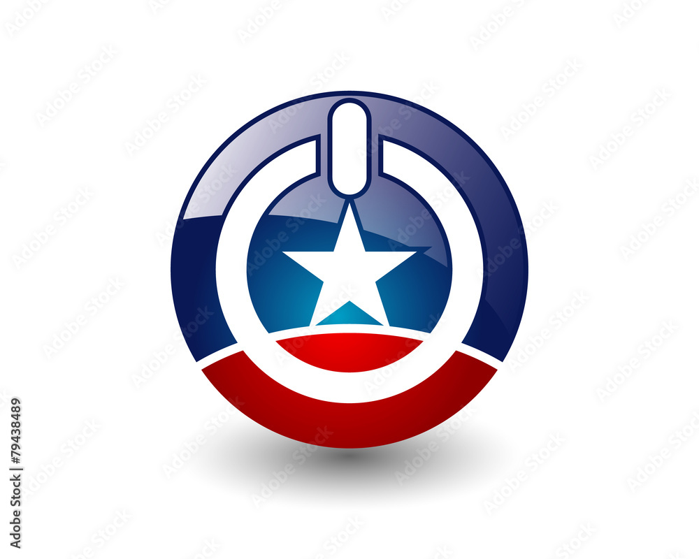 america power button america power button