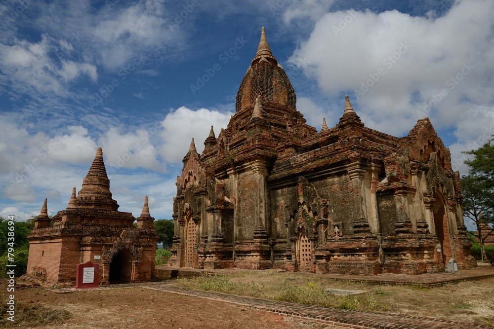 Ancient buddhist temples in Bagan