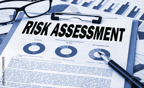 Canvas Print risk assessment concept