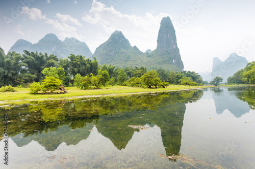 sky,river and mountains in Guilin