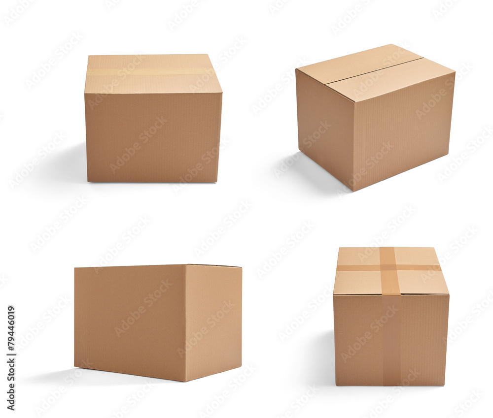 box package delivery cardboard carton box package delivery cardboard carton
