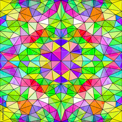 Background of colored rags