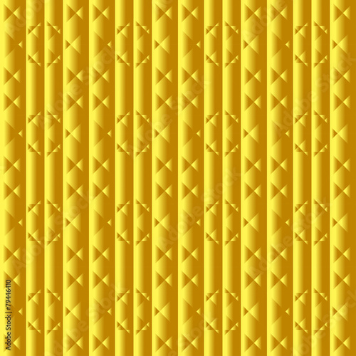 Vector gold texture. Pattern of geometric shapes.