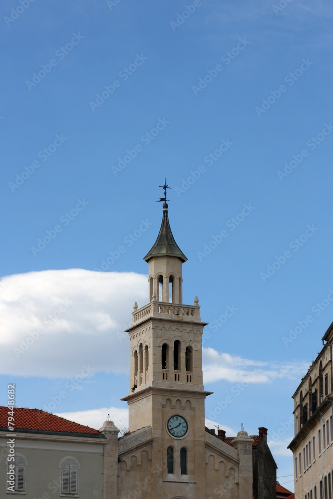 The Church of Saint Francis in Split, Croatia.