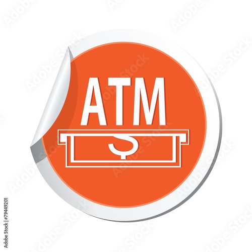 ATM cashpoint icon. Vector illustration