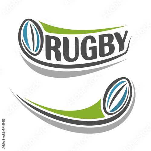 Abstract background on the rugby theme