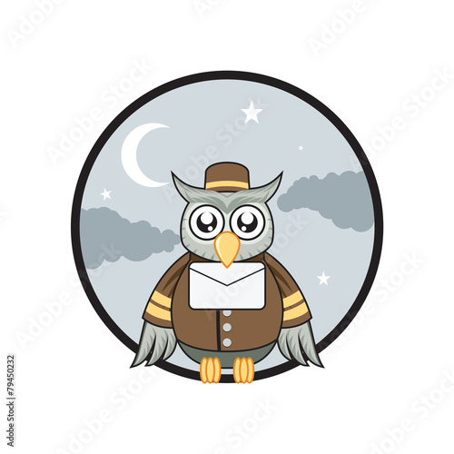 postman owl