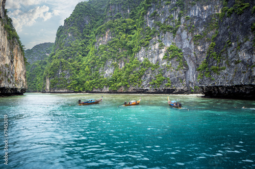 Beautiful bay in Phang Nga region
