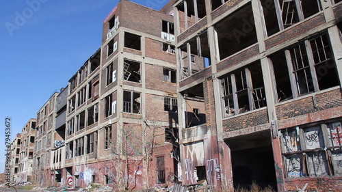 Detroit Factory Ruins 6 photo