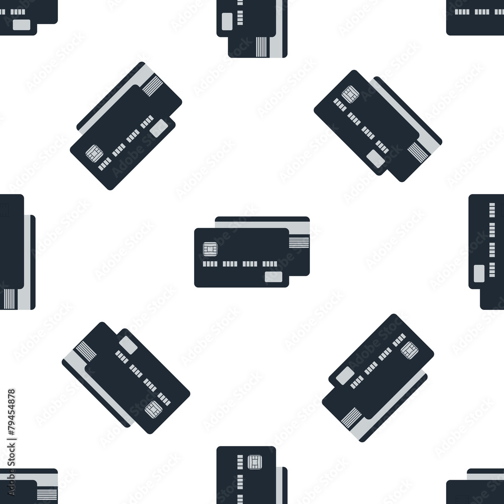 Vector illustration of credit card icon pattern. Vector illustration of credit card icon pattern.