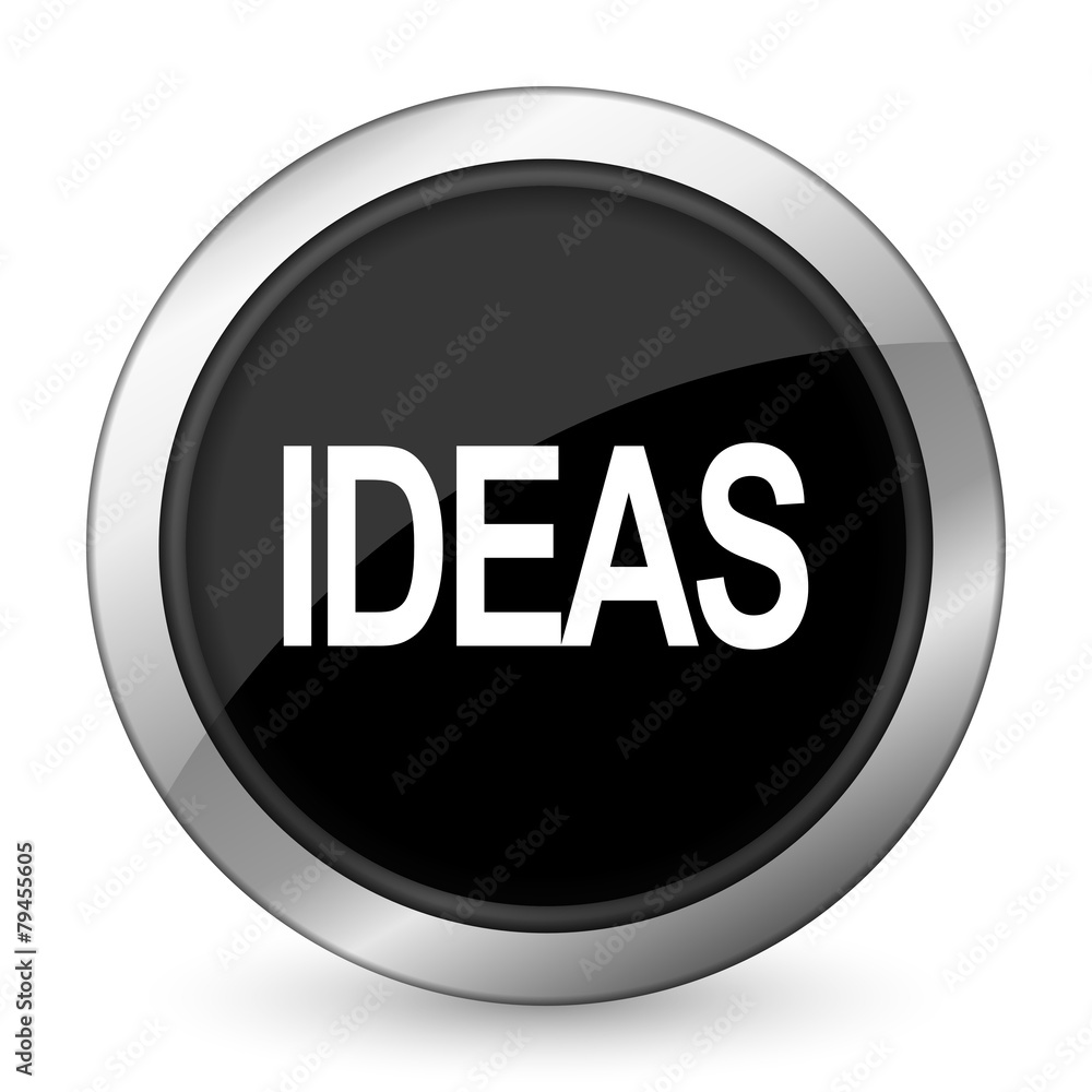 ideas black icon