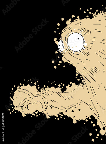 Art paint monster