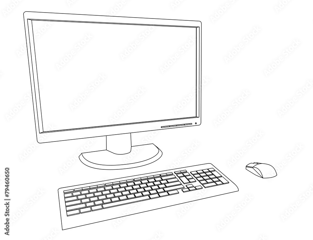 Desktop computer Desktop computer
