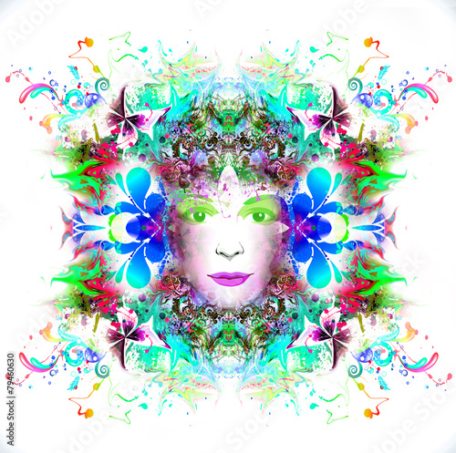 яркий абстрактный фон