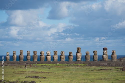 Moai (Osterinsel, Rapa Nui) photo