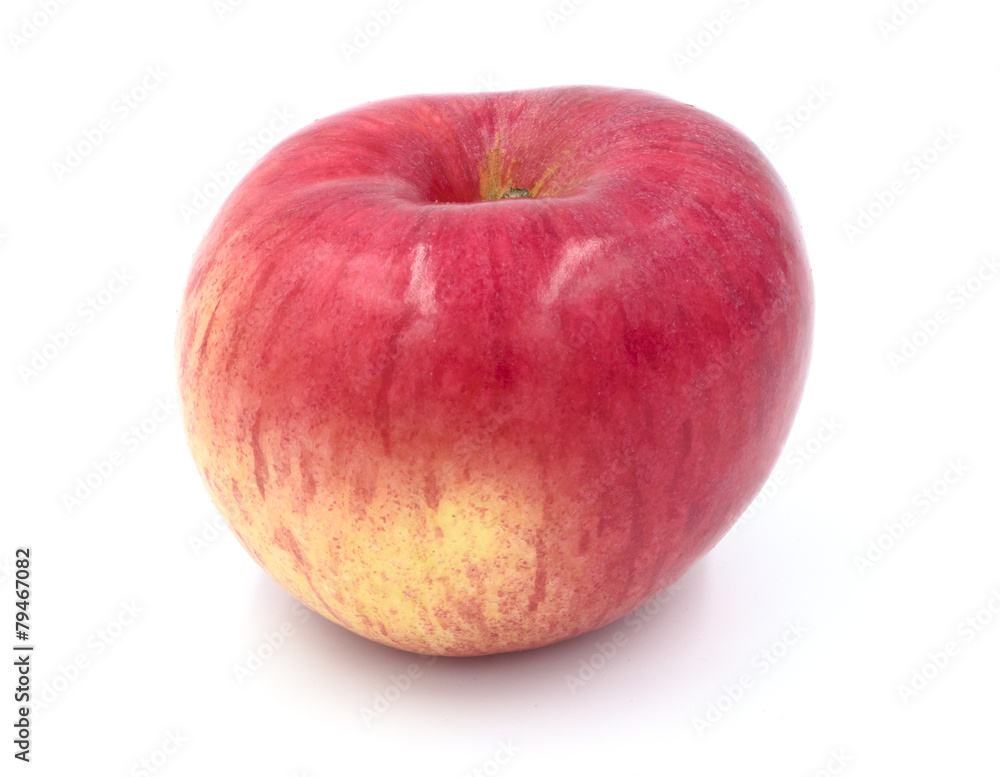 Red apple isolated on white Red apple isolated on white