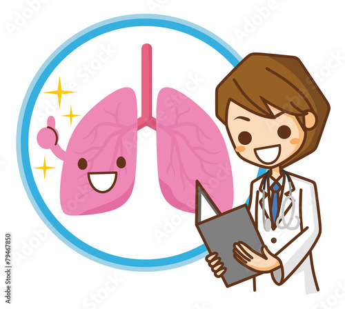 肺　イラスト