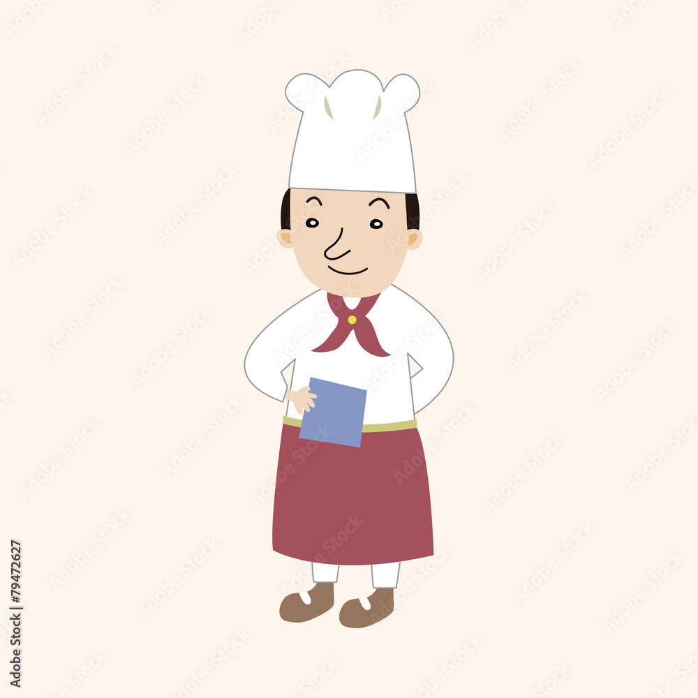 chef theme elements vector,eps