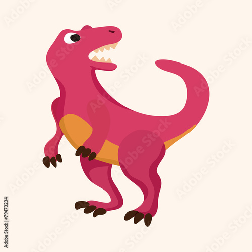 dinosaur cartoon theme elements vector,eps © notkoo2008
