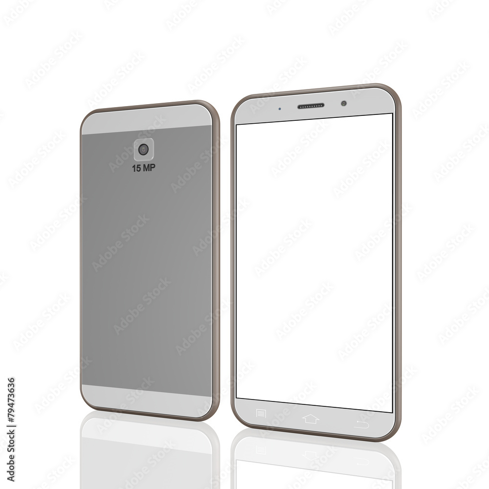 Mobile phone on white background,cell phone illustration Mobile phone on white background,cell phone illustration