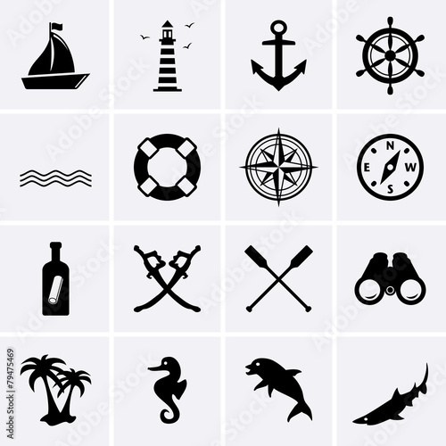 Nautical icons