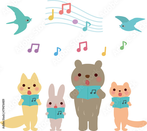 歌う動物たち