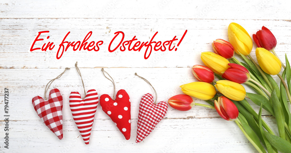 Fototapeta premium Ein frohes Osterfest
