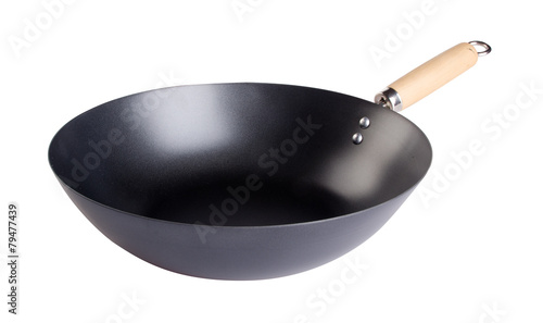 pan, metal pan on background.  metal pan on a background.