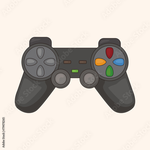 game control theme elements vector,eps