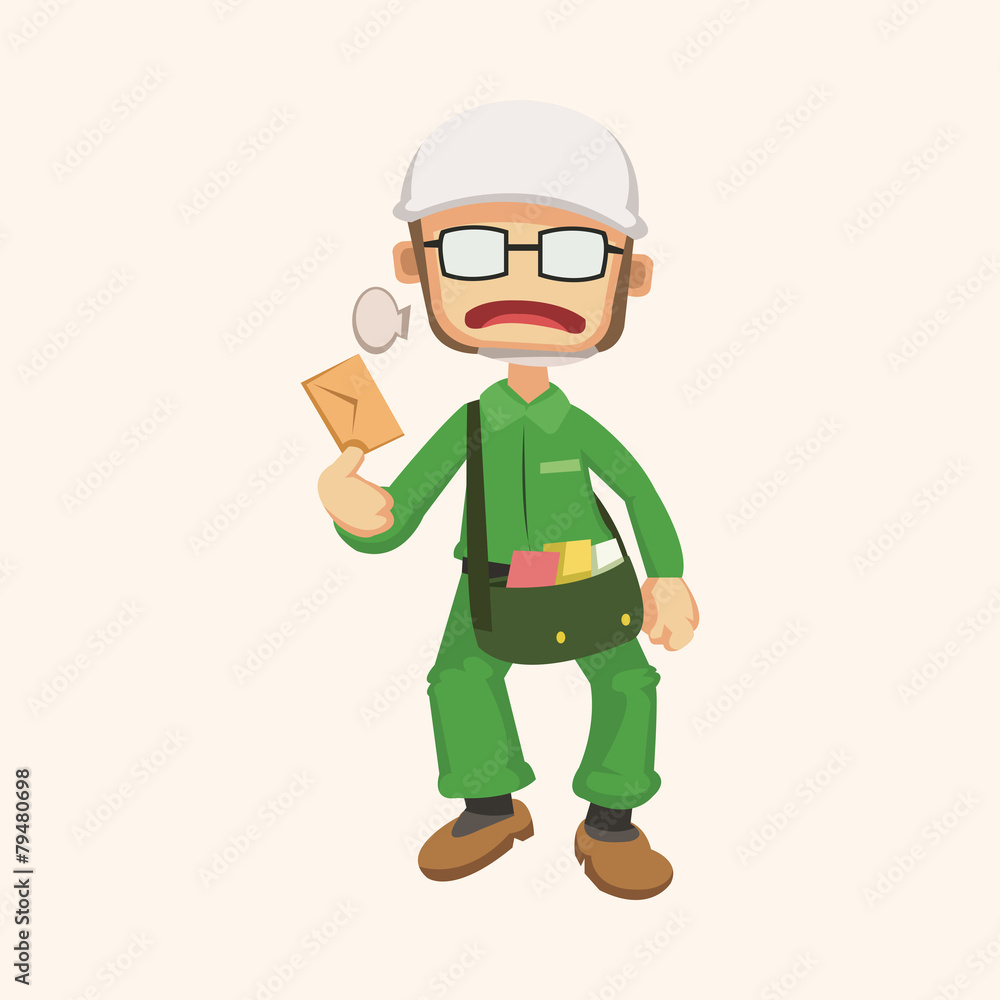 people theme postman elements vector,eps people theme postman elements vector,eps