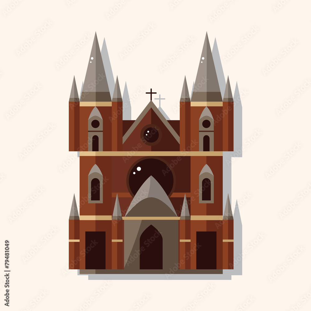 Fototapeta premium castle theme elements vector,eps