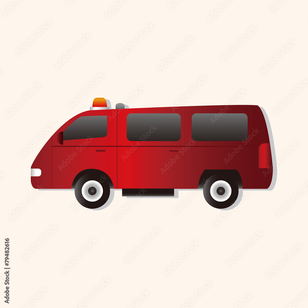 transportation theme firetruck elements vector,eps transportation theme firetruck elements vector,eps