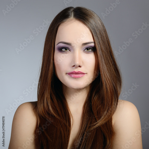 Beautiful girl. Natural beauty portrait. Young woman with beauti