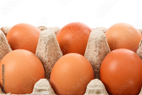 Package with eggs