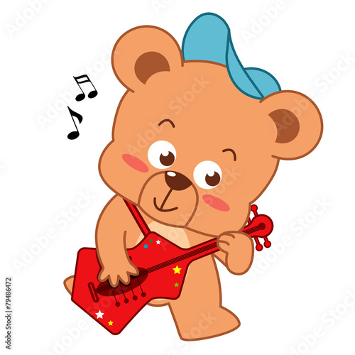 guitar bear