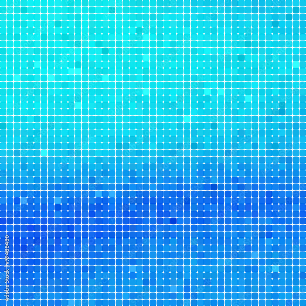custom made wallpaper toronto digitalAbstract square blue mosaic background.