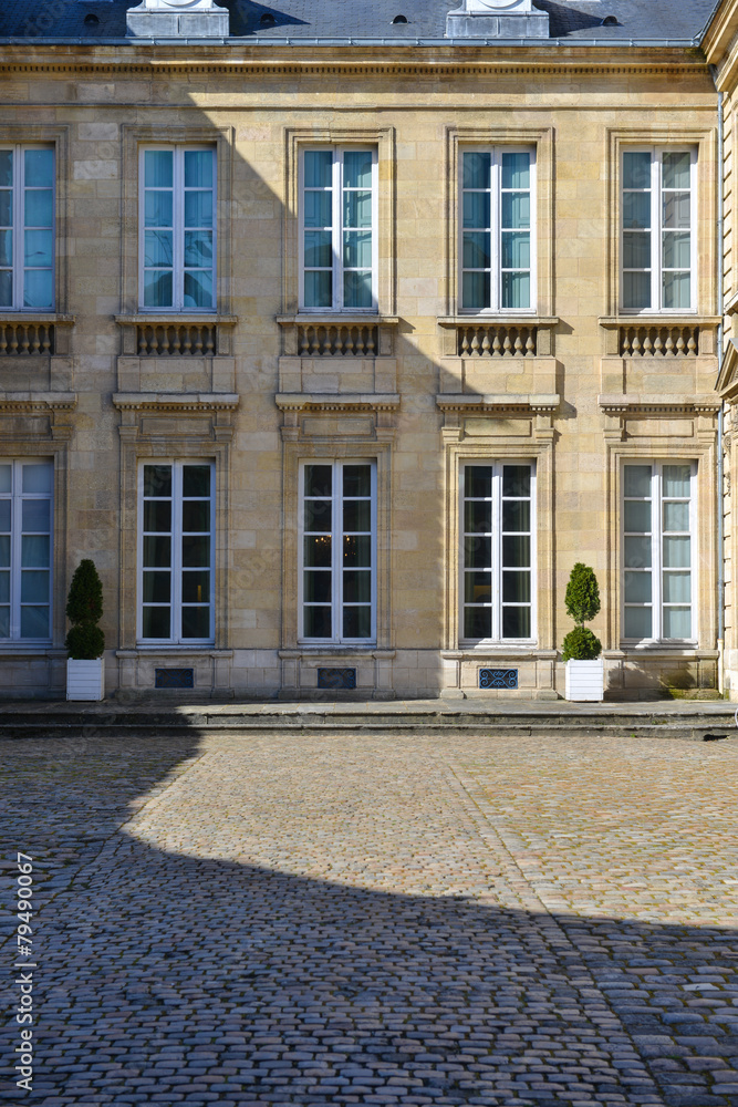 Courtyard of a mansion Courtyard of a mansion