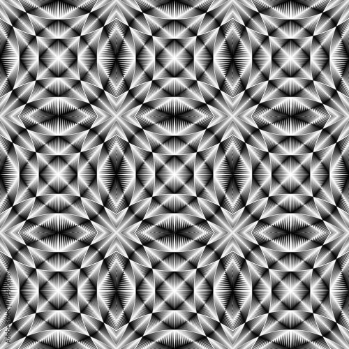 Design seamless trellised pattern