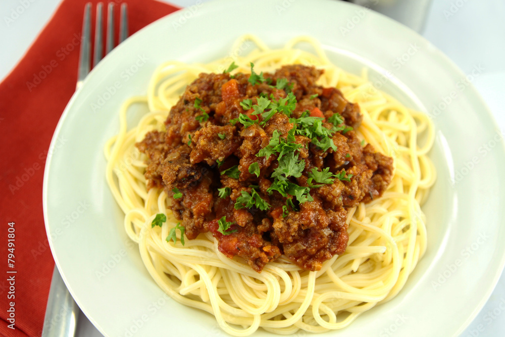 spaghetti bolognais
