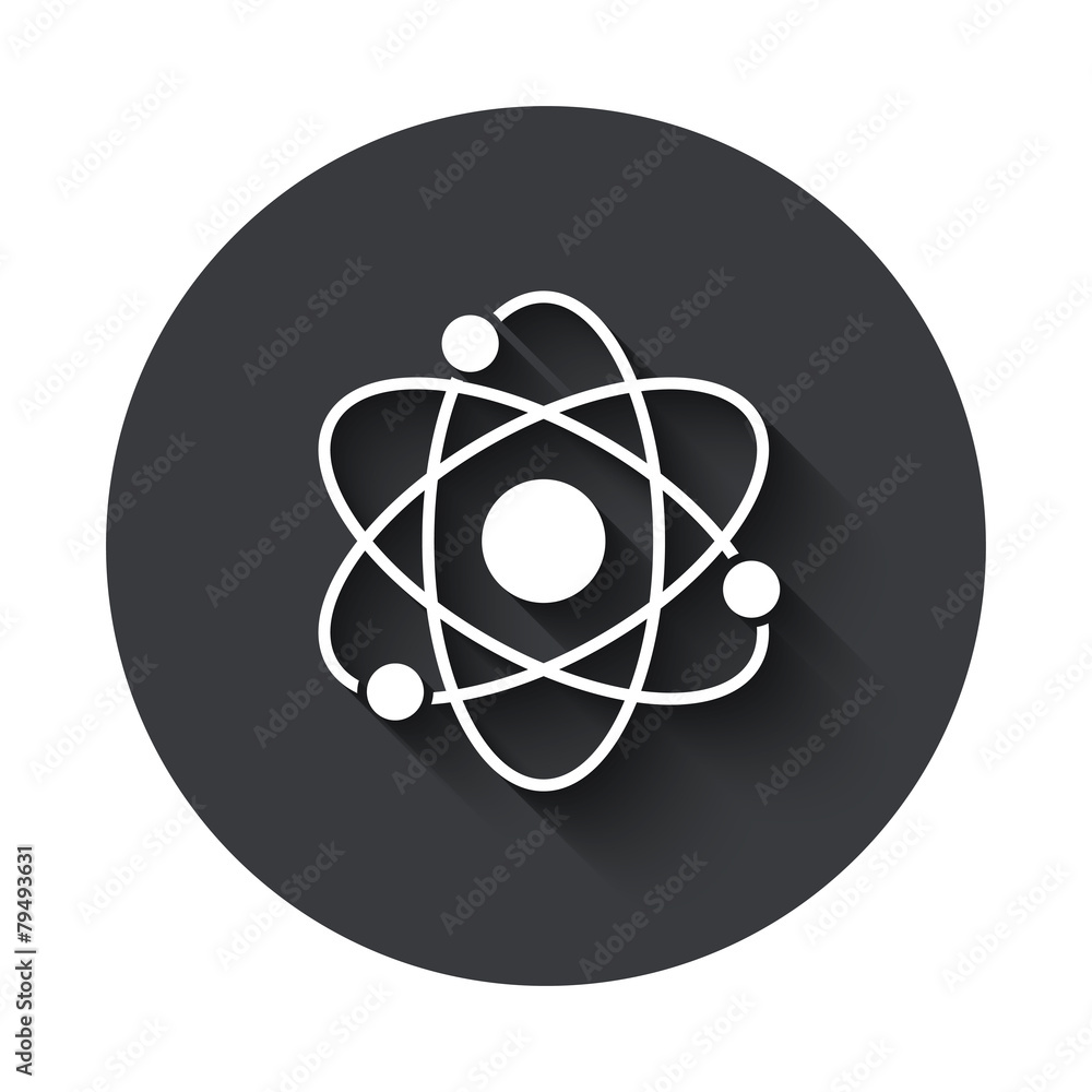 Vector modern gray circle icon Vector modern gray circle icon