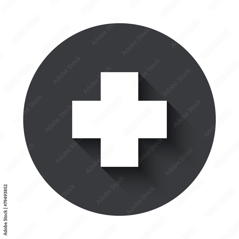 Vector modern gray circle icon Vector modern gray circle icon