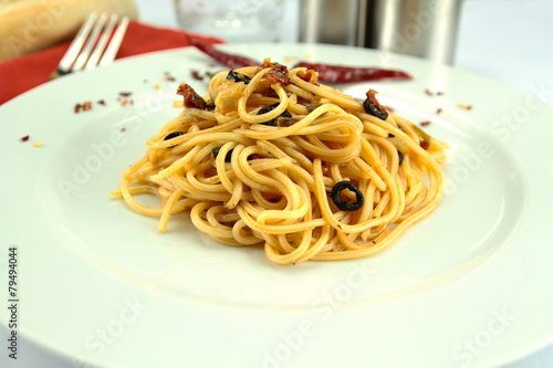 spaghetti à la provençale
