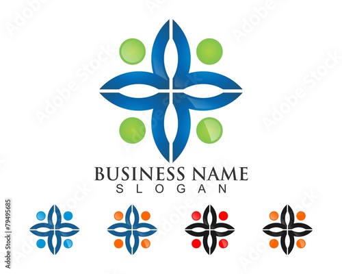 teamwork logo template 33