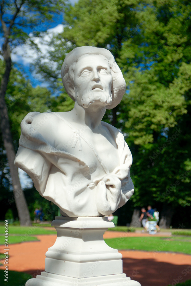 Bust of Diogenes, Summer Garden, Saint Petersburg