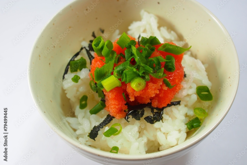 明太子ご飯 明太子ご飯