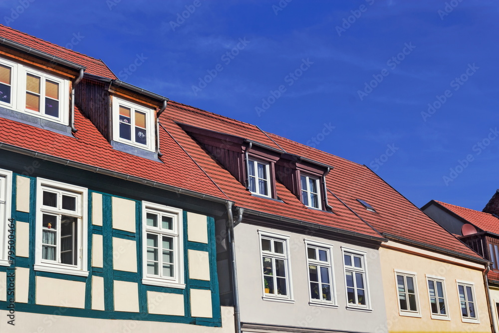 Fototapeta premium Fachwerk in Wittstock