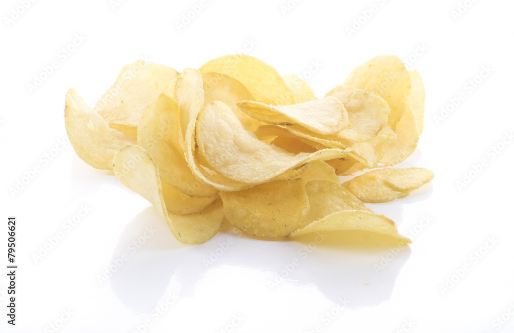 Chips isolated Chips isolated